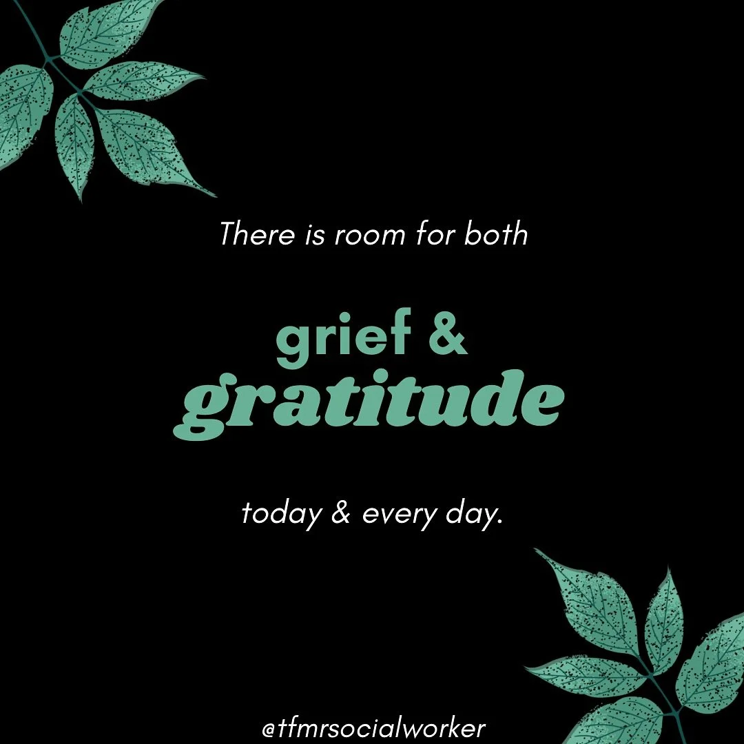 🍁Just because you are grieving for what you&rsquo;ve lost doesn&rsquo;t mean that you are not grateful for what you have.

🦃Whether this is your first or your 50th Thanksgiving since your loss, your heart may feel a little extra tender today. Let i