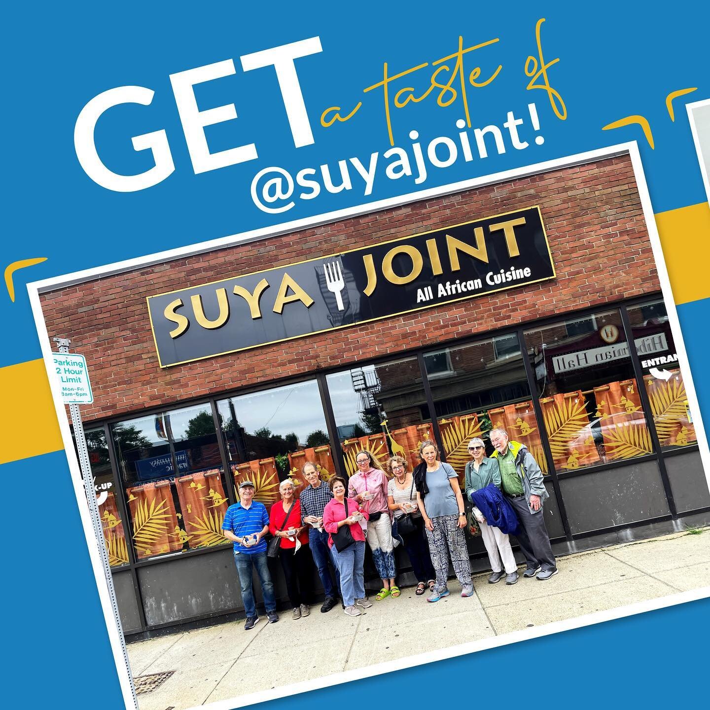 This group really enjoyed touring the neighborhood and getting a taste of @suyajoint to take home. We strive to use these tours to support local businesses within communities of color. ⠀
⠀
Best Neighborhood Experience⠀⠀
🤝 Give Back To The Community⠀