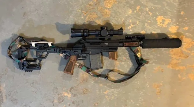 Customer pics!  This is one of the more interesting builds I&rsquo;ve seen.  The chopped stick looks like it was made for this.