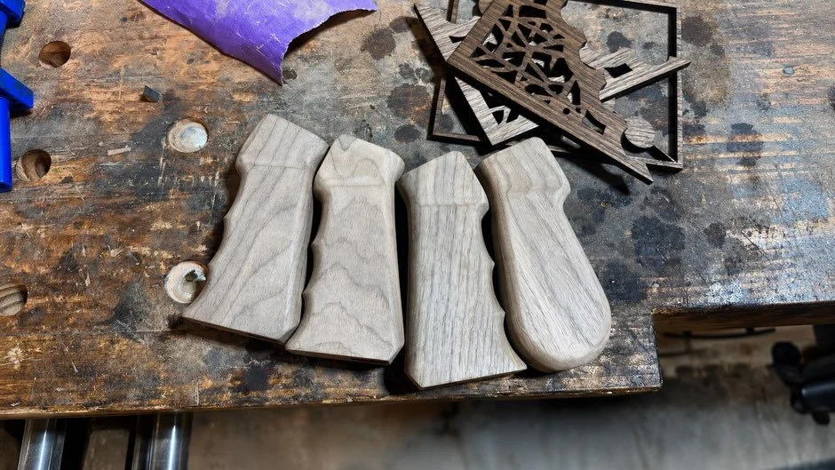 Ready for detailing and oil then packed up and shipped.  There&rsquo;s a really good feeling when these are complete.  I love this job.