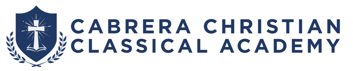 Cabrera Christian Classical Academy Horizontal Logo - CabreraChristian.org