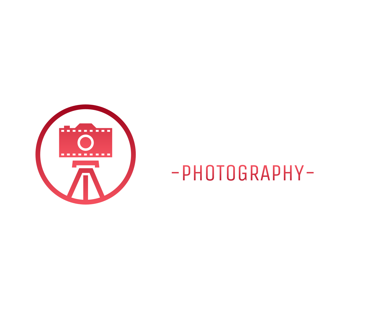 Transparent Logo for Derrick Diaz Photography featuring a camera icon and text in pink and white on a black background.