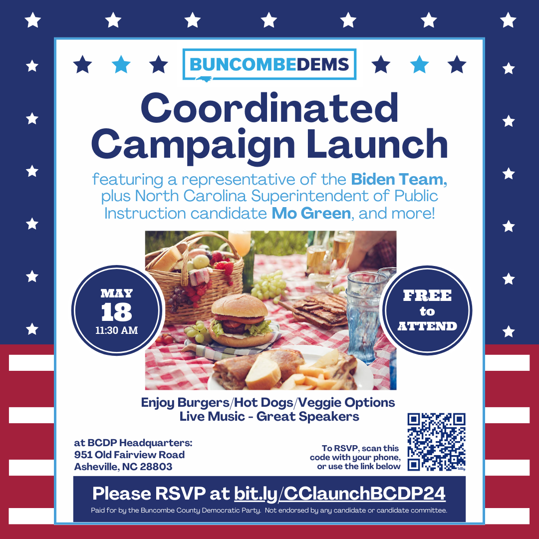 The White House &amp; NCDP House are Coming to Our House! (BCDP Weekly)