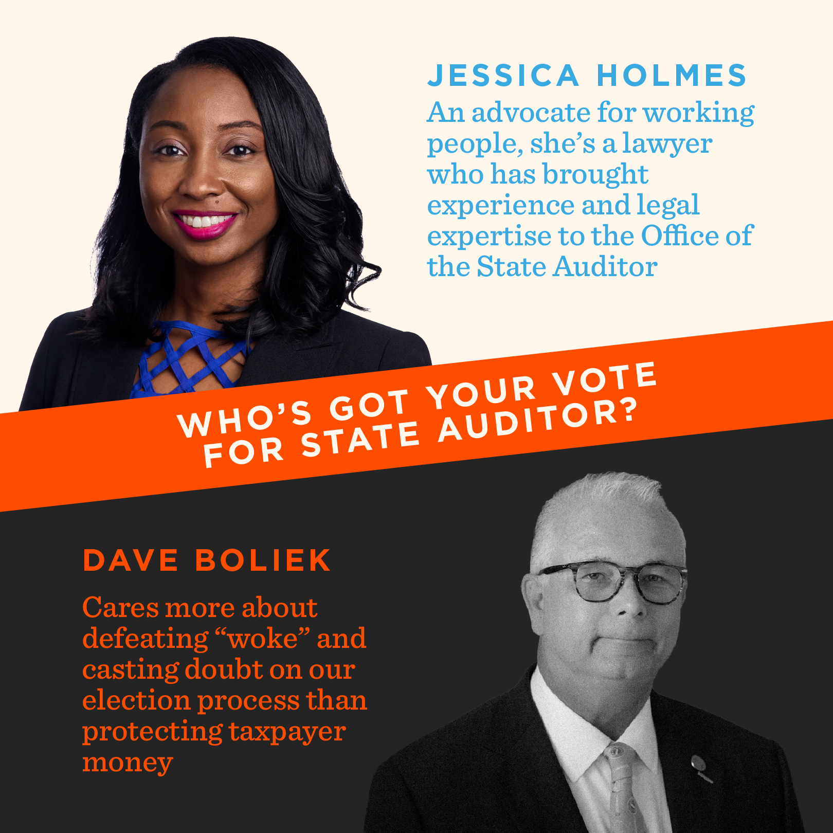 Spotlight on Jessica Holmes, Democratic Candidatefor NC State Auditor&nbsp; (BCDP Weekly)