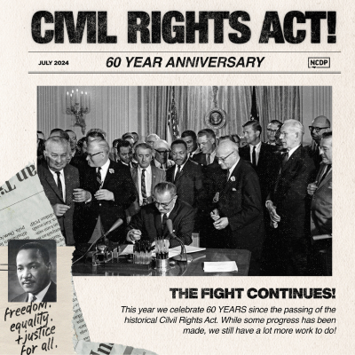 Celebrating the 60th Anniversary of the Civil Rights Act of 1964 (BCDP Weekly)