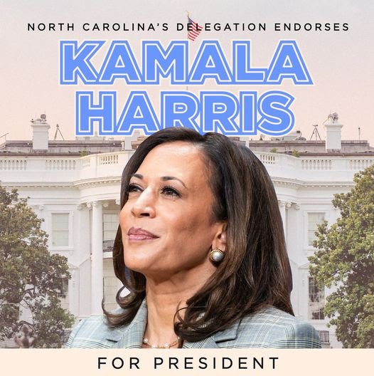 North Carolina Delegation Endorses Kamala Harris for President (BCDP Weekly)