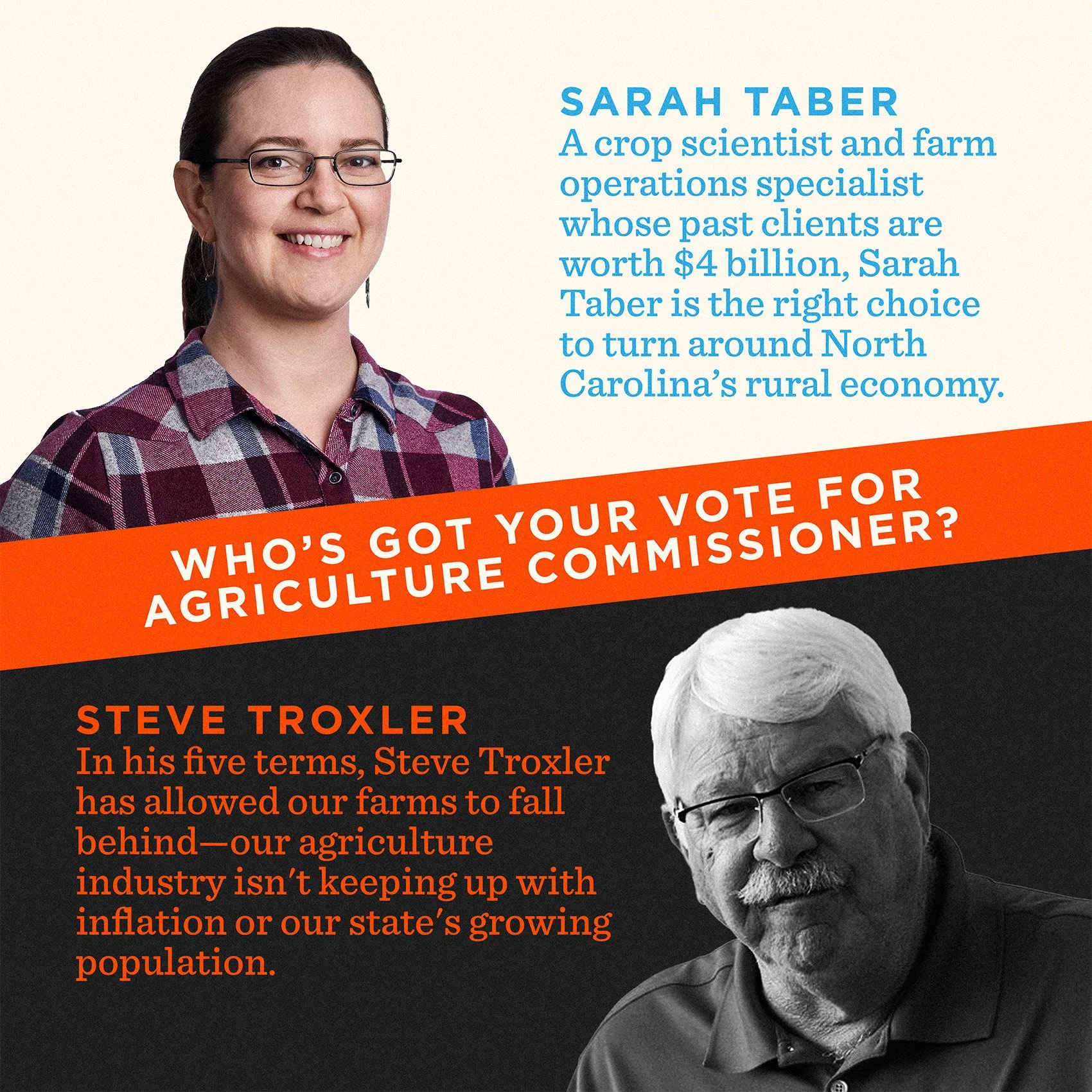 Sarah Taber for NC&nbsp; Commissioner of Agriculture (BCDP Weekly)