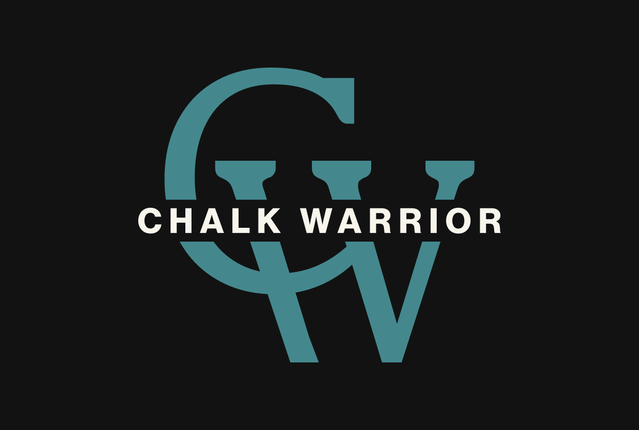 Chalk Warrior logo after rebrand