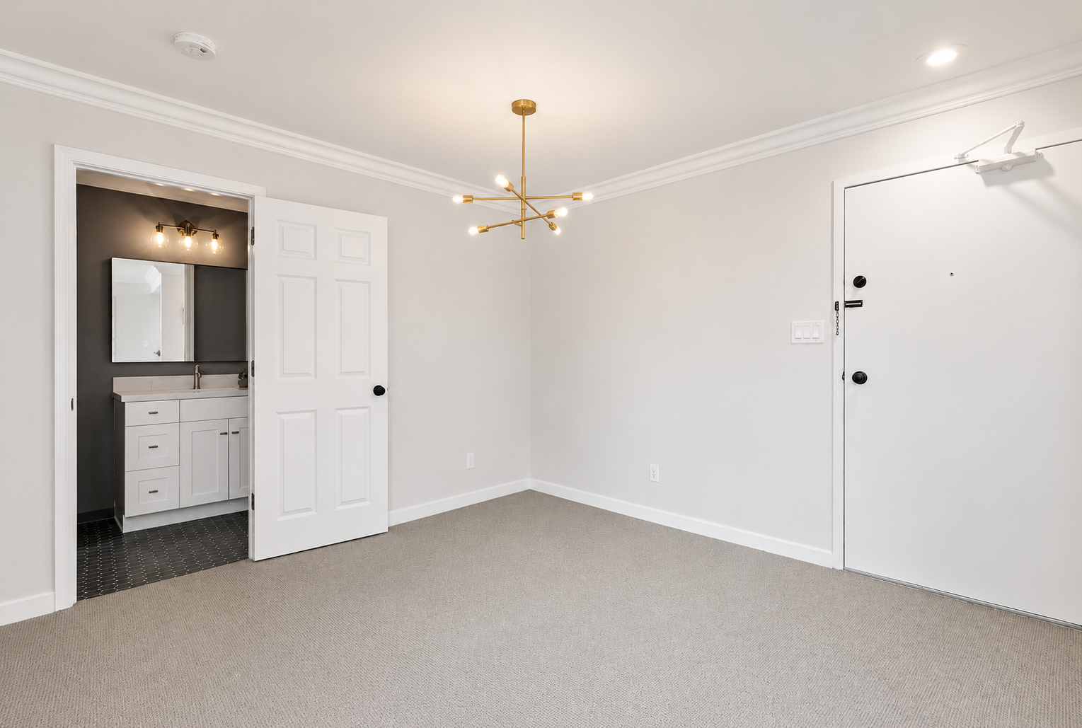 Entrance/dining space (photo taken 3 years ago; staging removed by AI)