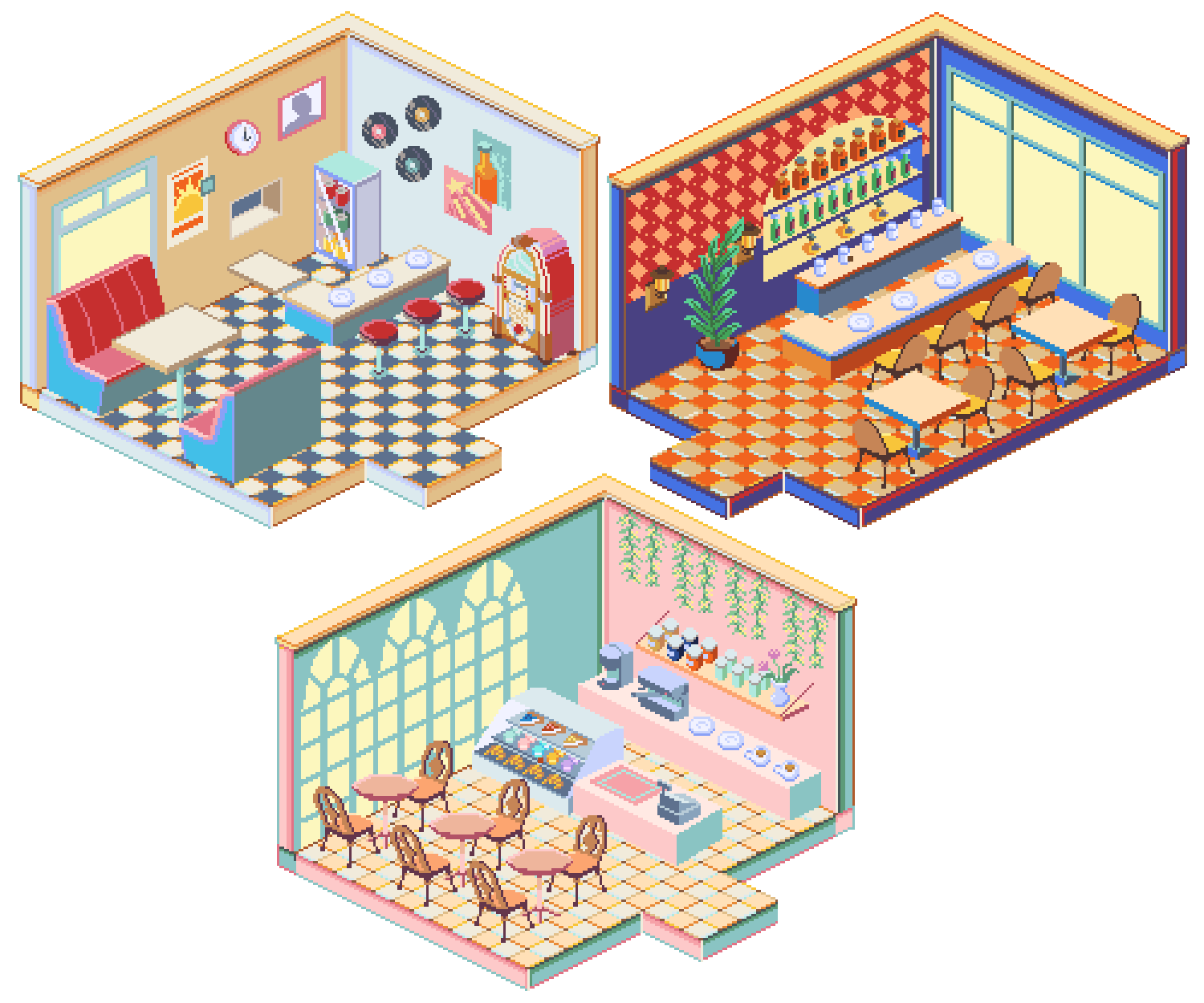 Isometric Rooms