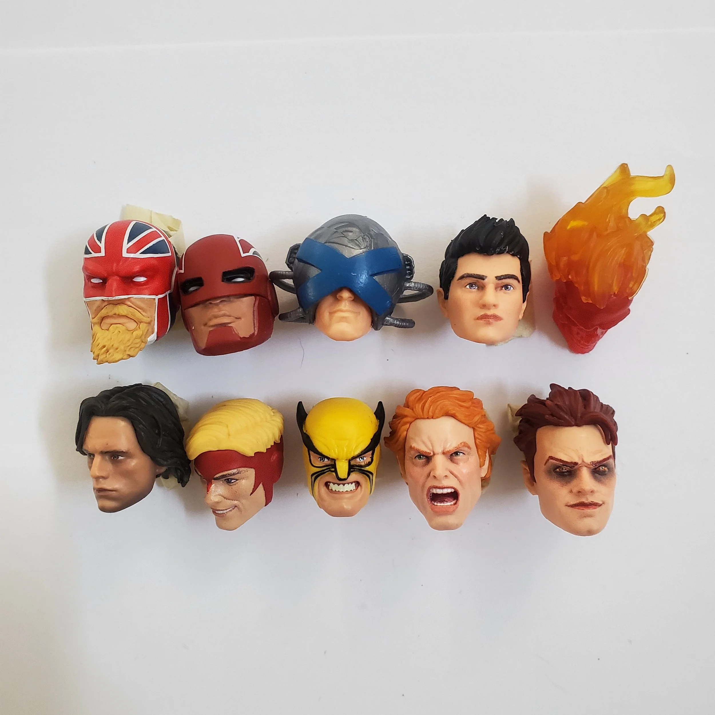 HEAD LOT - Marvel Legends
