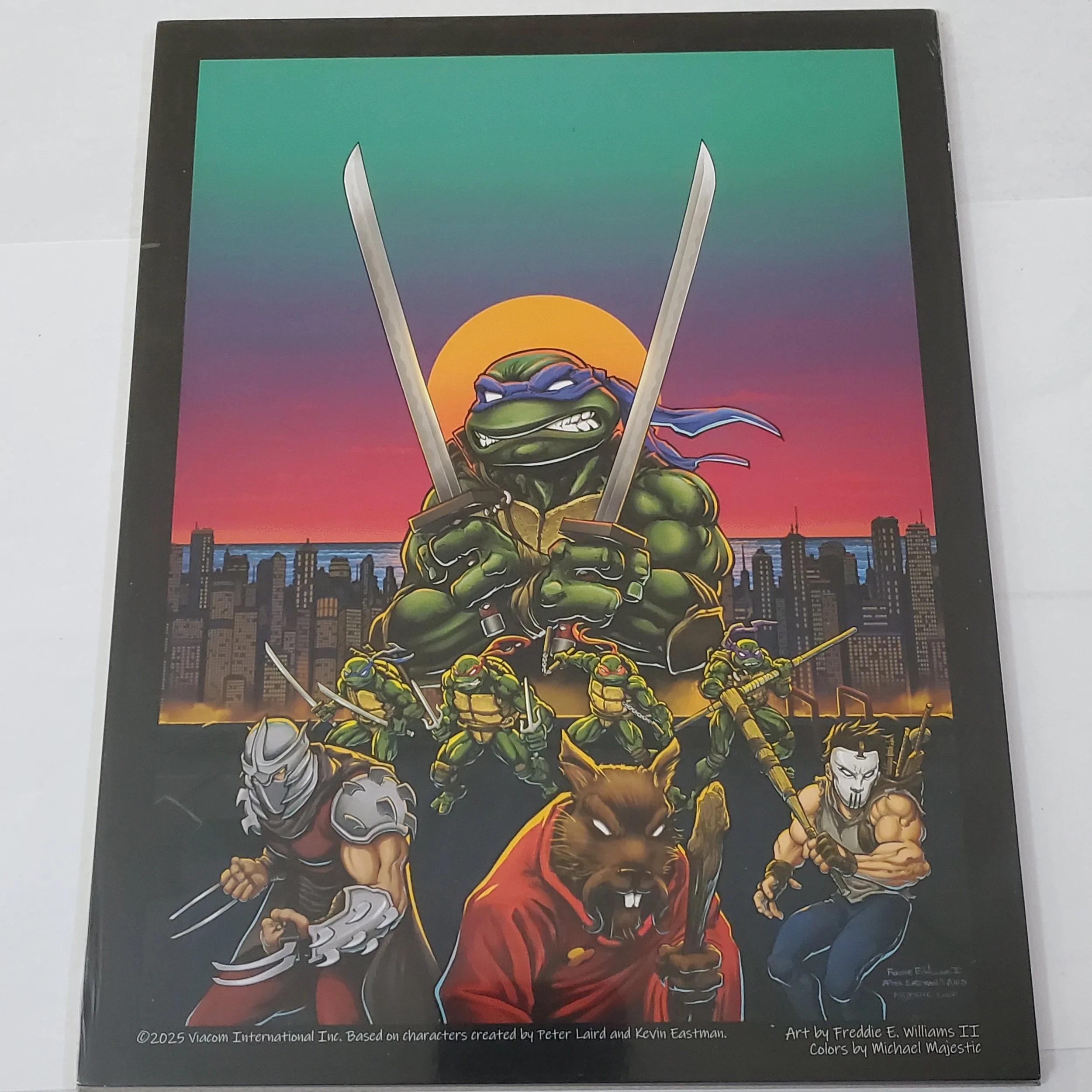 TMNT RPG Cover Art Poster set - Kickstarter Exclusive