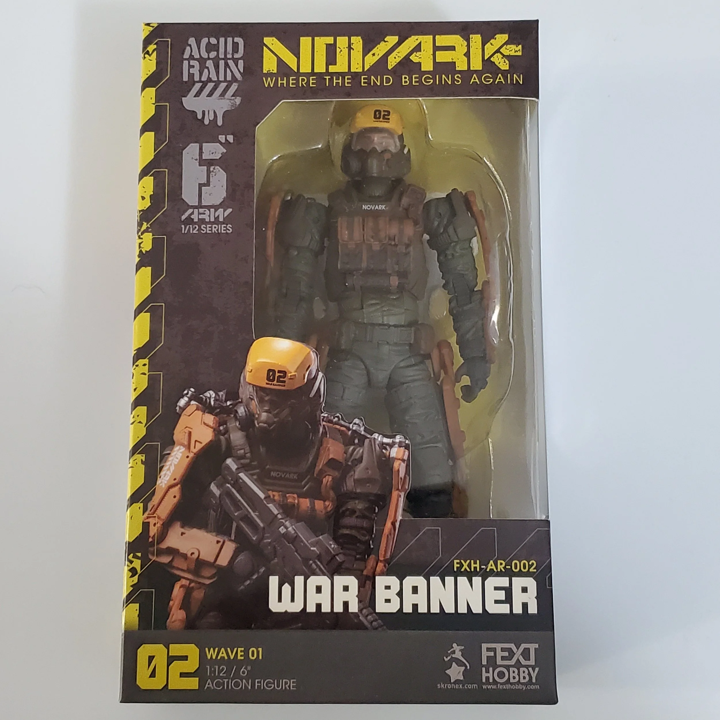 ACID RAIN 1/12 scale fig 02 War Banner