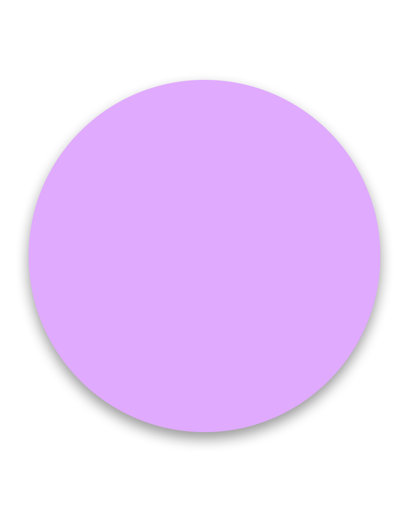 Large purple circle used as navigation item for Intercom Systems