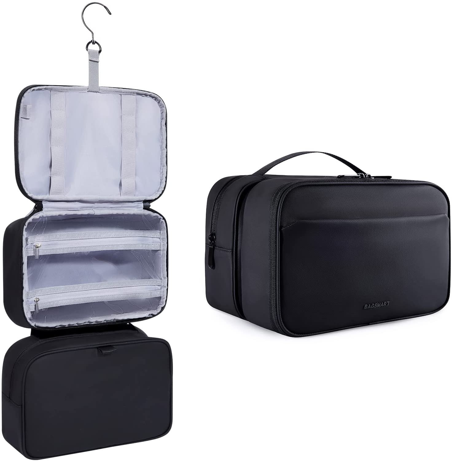 Water Resistant Hanging Travel Toiletry Organizer for Men
