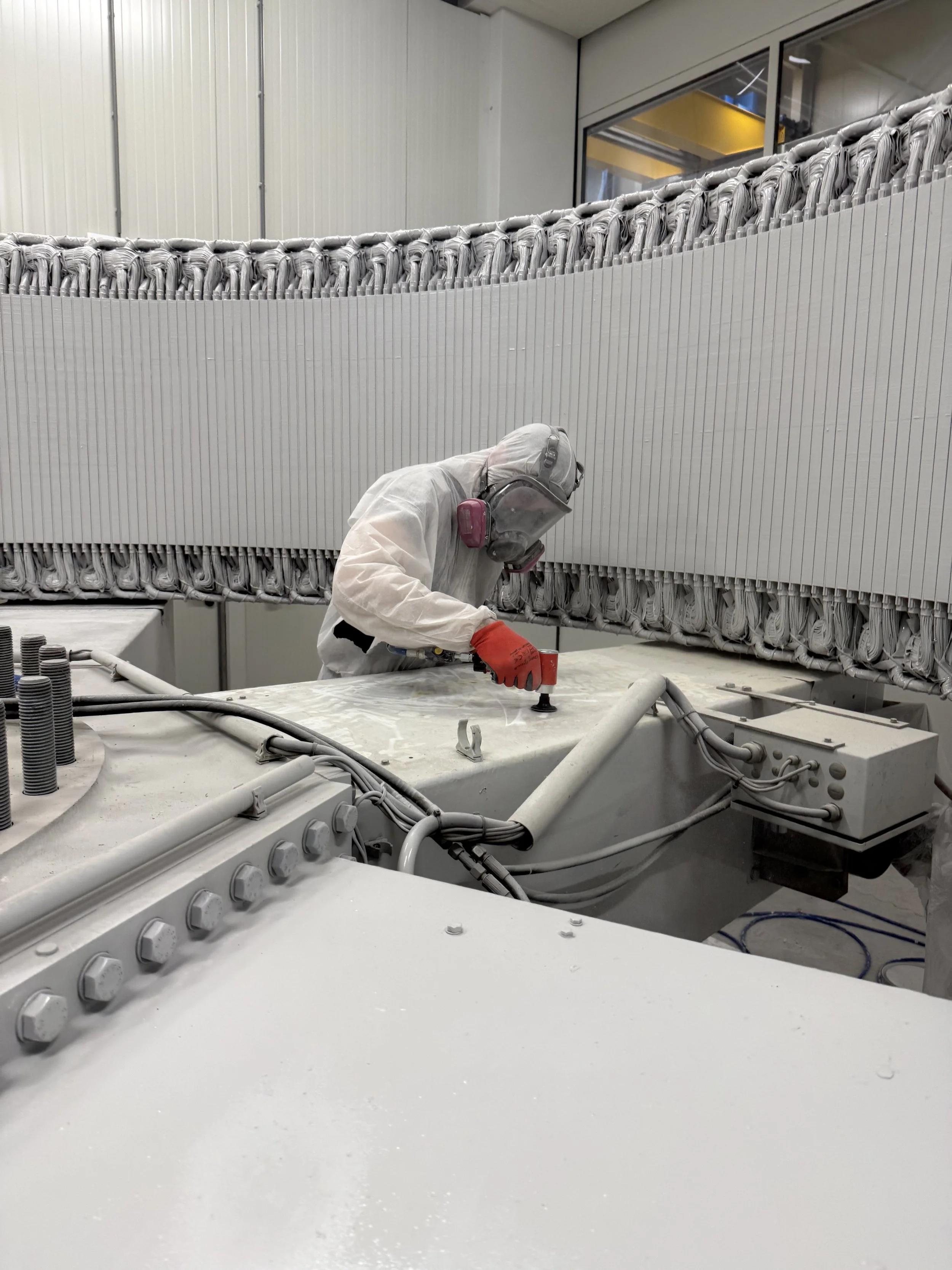 RFM Services refurbishes Enercon E70 Generator for second life use