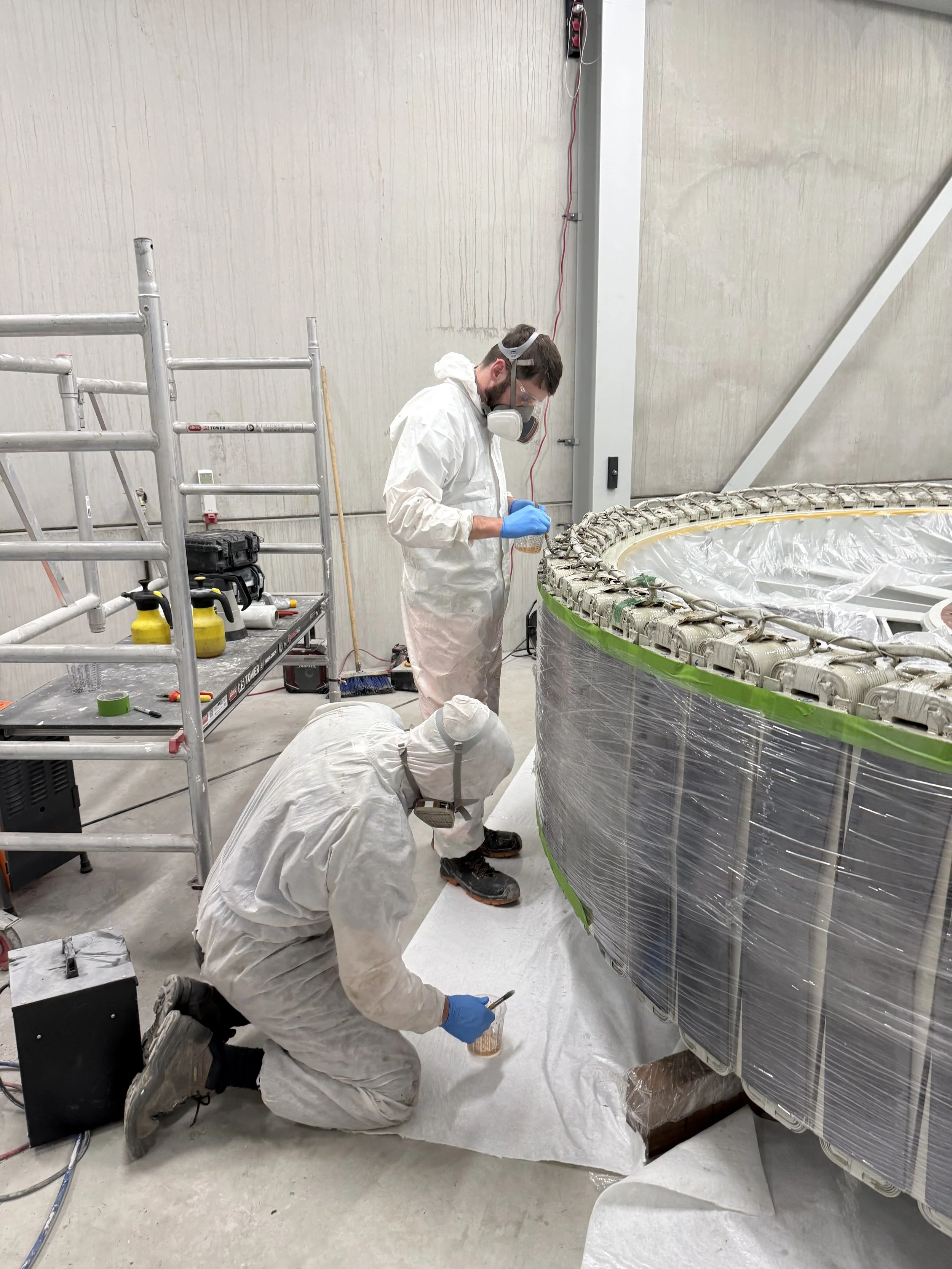 Enercon E70 generator refurbishment