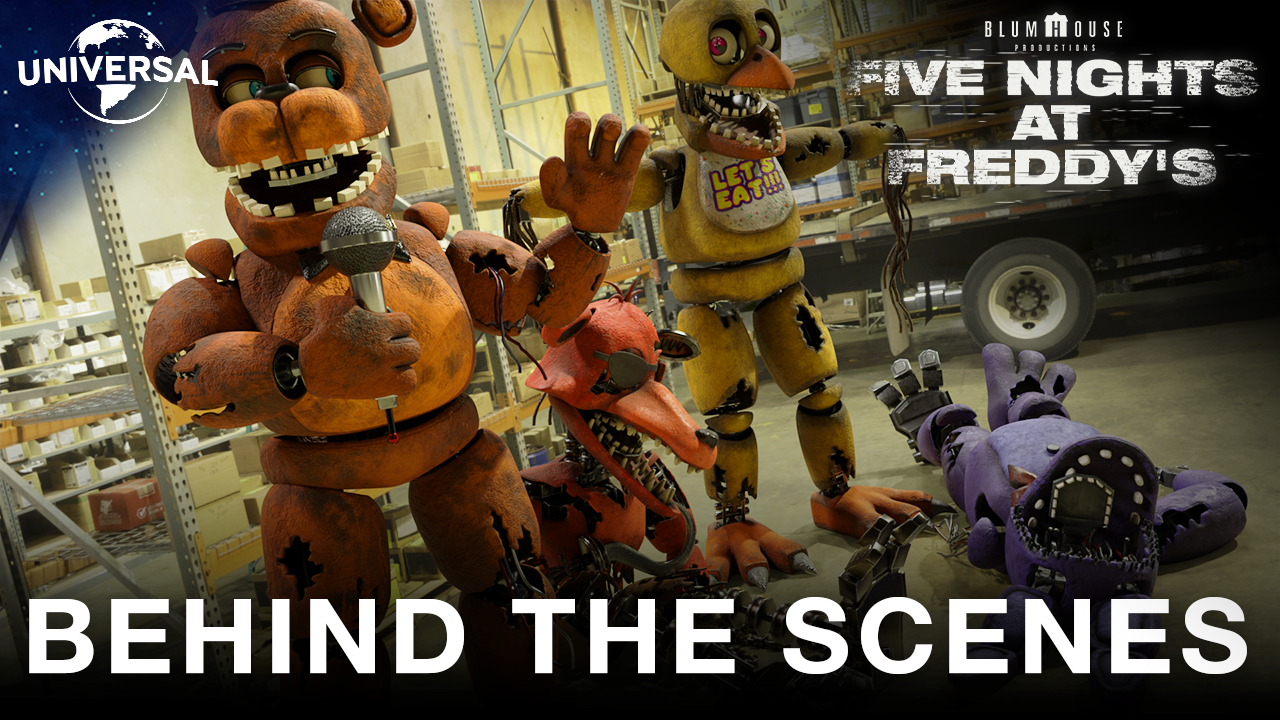 A Five Nights at Freddy's (FNAF) Animatronic Caught Fire During Filming