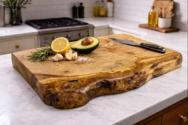 THE GREAT BIG LIVE EDGE CHOPPING BOARD