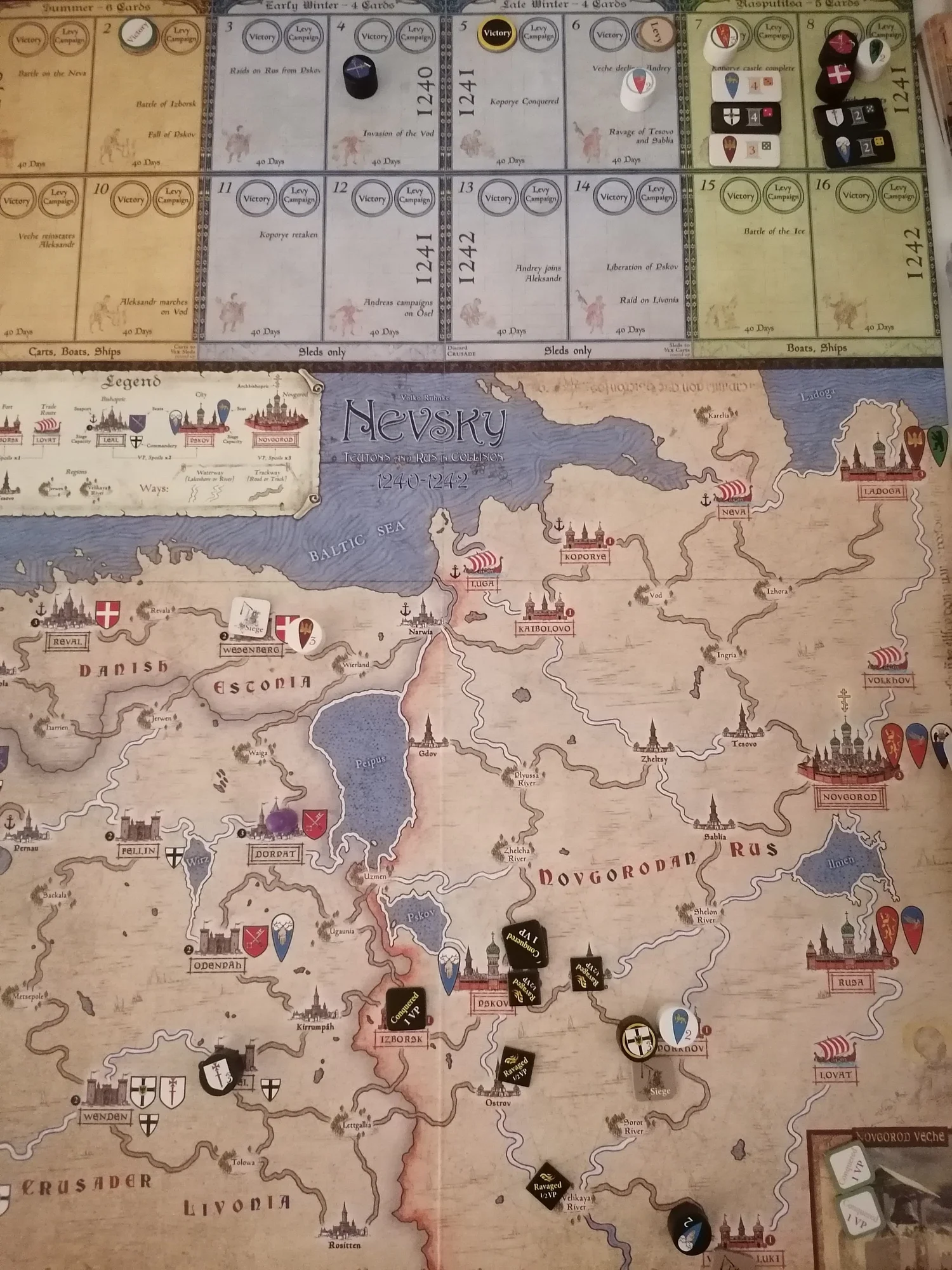 Review - Nevsky by Volko Ruhnke — Stuart Ellis-Gorman