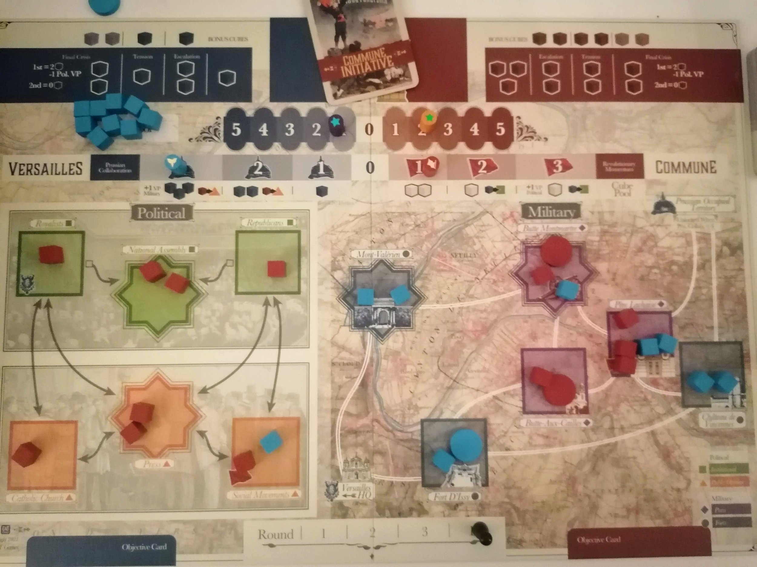 GMT Games - Red Flag Over Paris, 2nd Printing