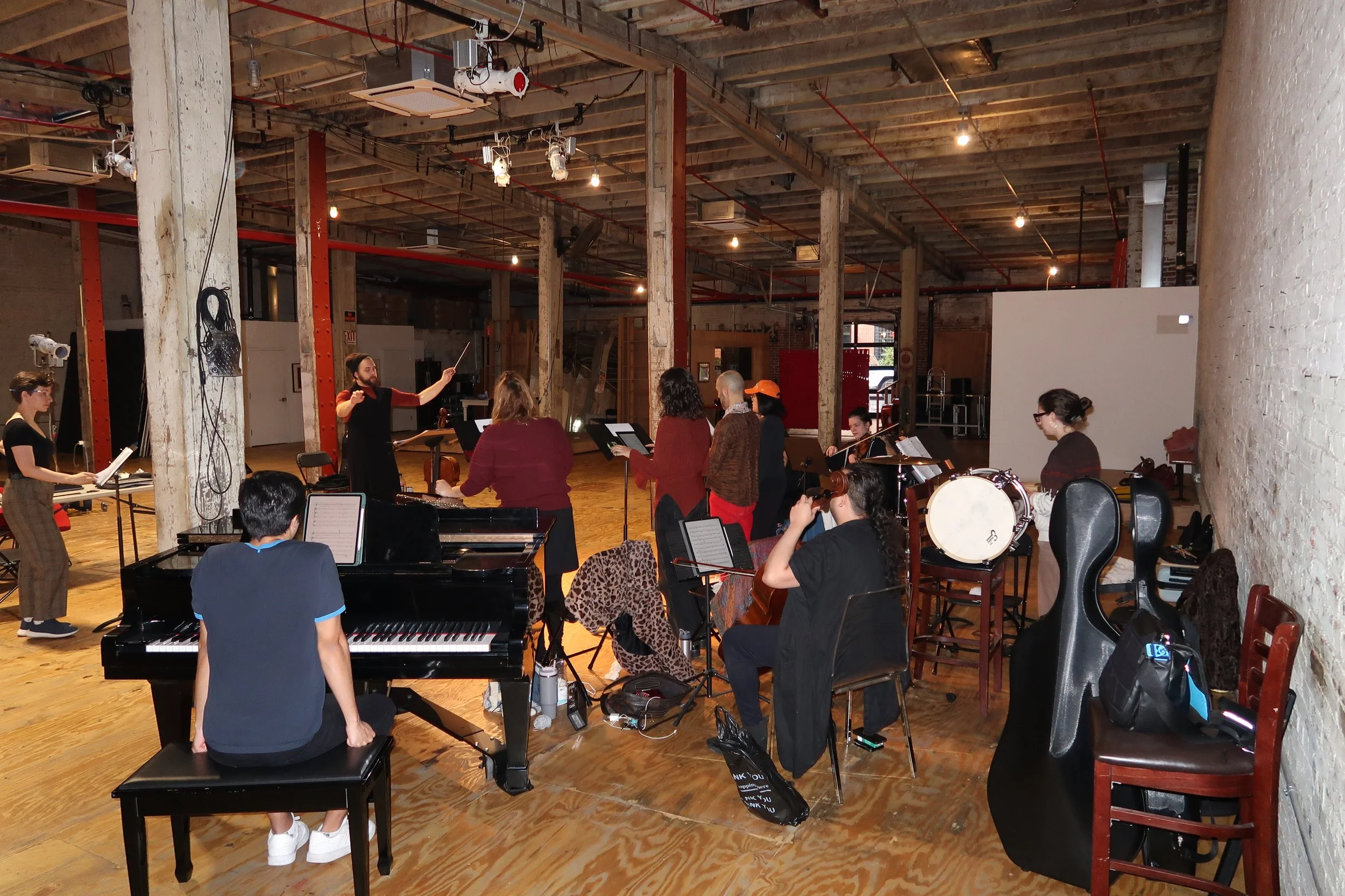 Lady M workshop at [working titles] - November 2025 

Photo by Archie Cunningham 