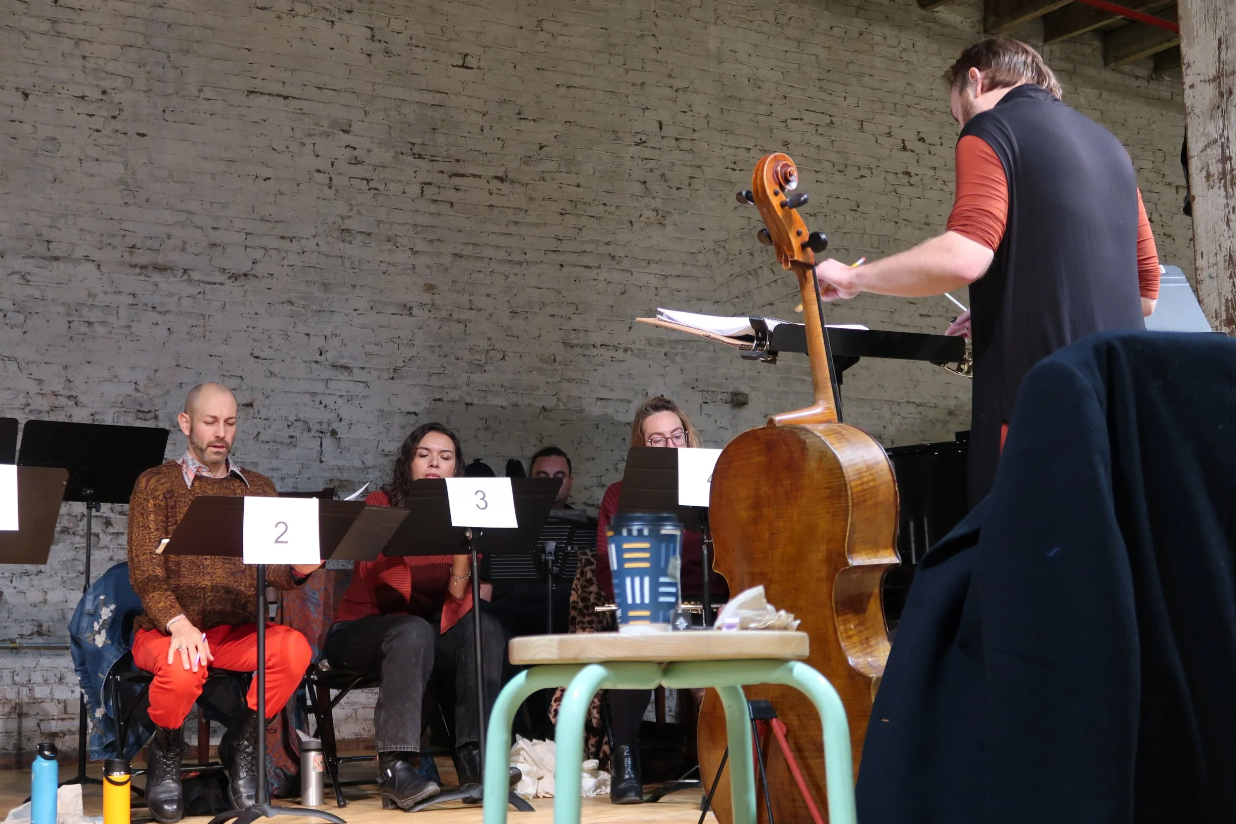 Lady M workshop at [working titles] - November 2025 

Photo by Archie Cunningham 