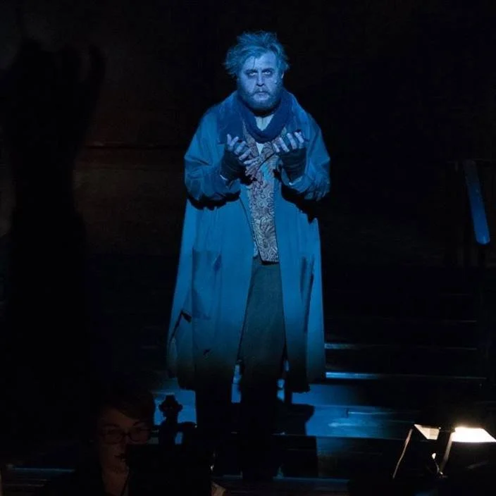 Playing "Fagin" in Glens Falls Community Theaters Production of Oliver! 
Directed by Pam Granger 
2017 

Photo by Steve Caffery