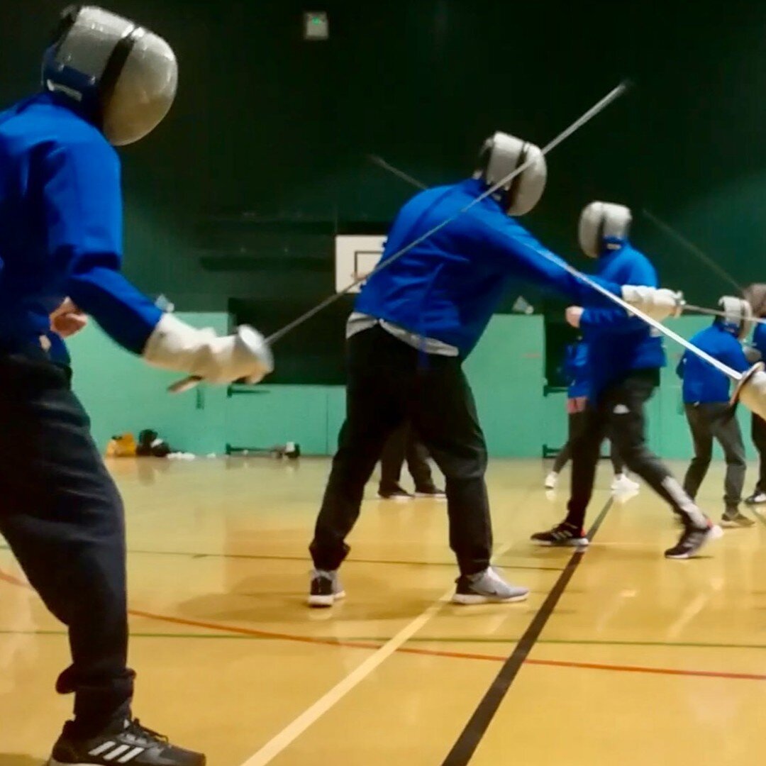 Our beginners group look very smart in blue. 😀