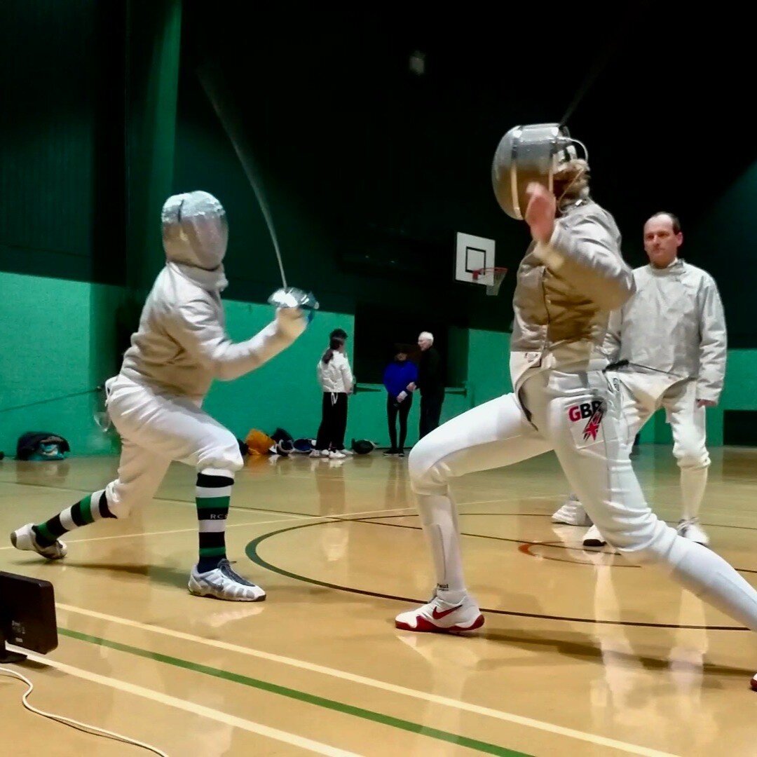 Went for a sabre photo this week, great fencing last night. 🤺 😀