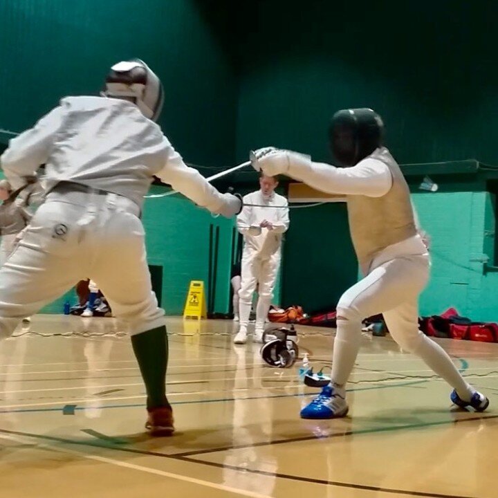 Fantastic foil last night. 🤺 
I'll make a point of taking some epee/sabre photos next time. 😀