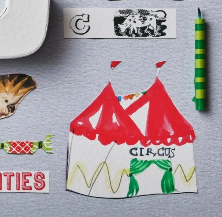 Alphabet print letter C