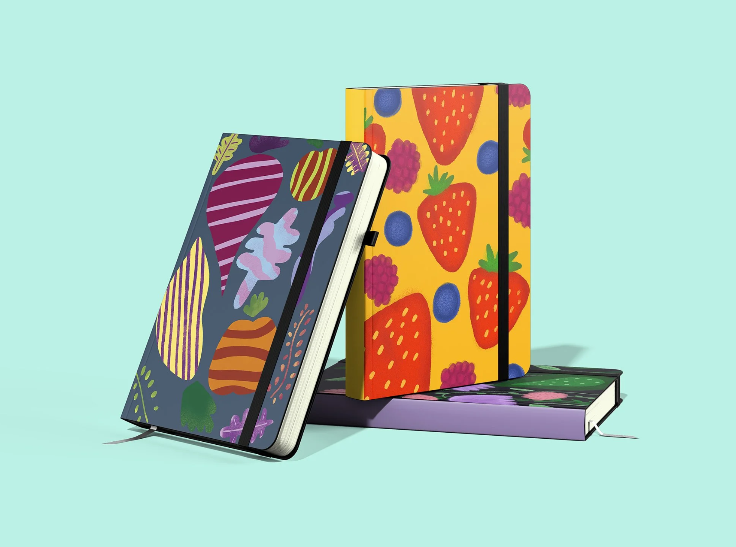 Illustrations "Harvest season" and "Berries".  Available for licensing or purchase. 