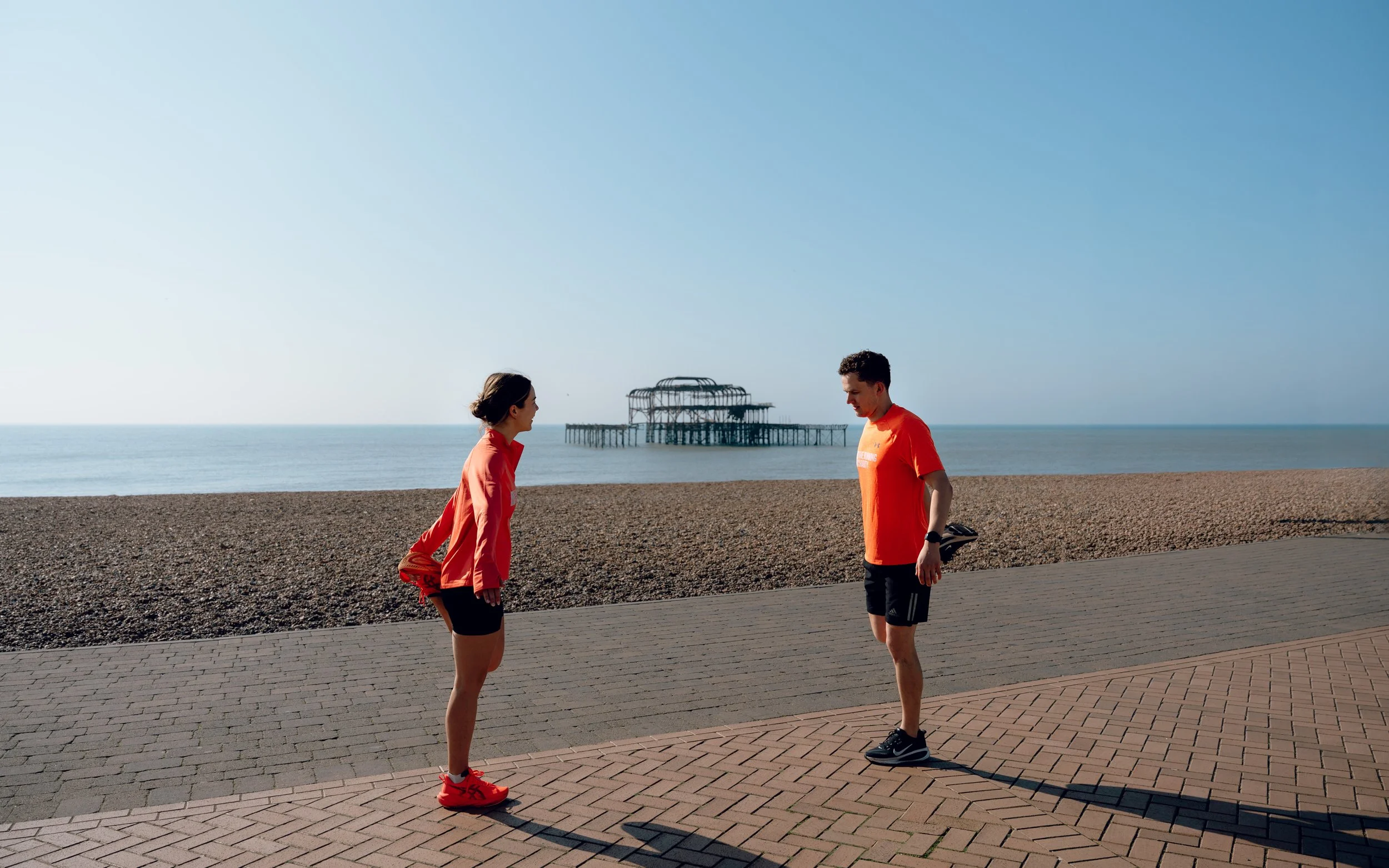 Running charity photographs to launch new Brighton location