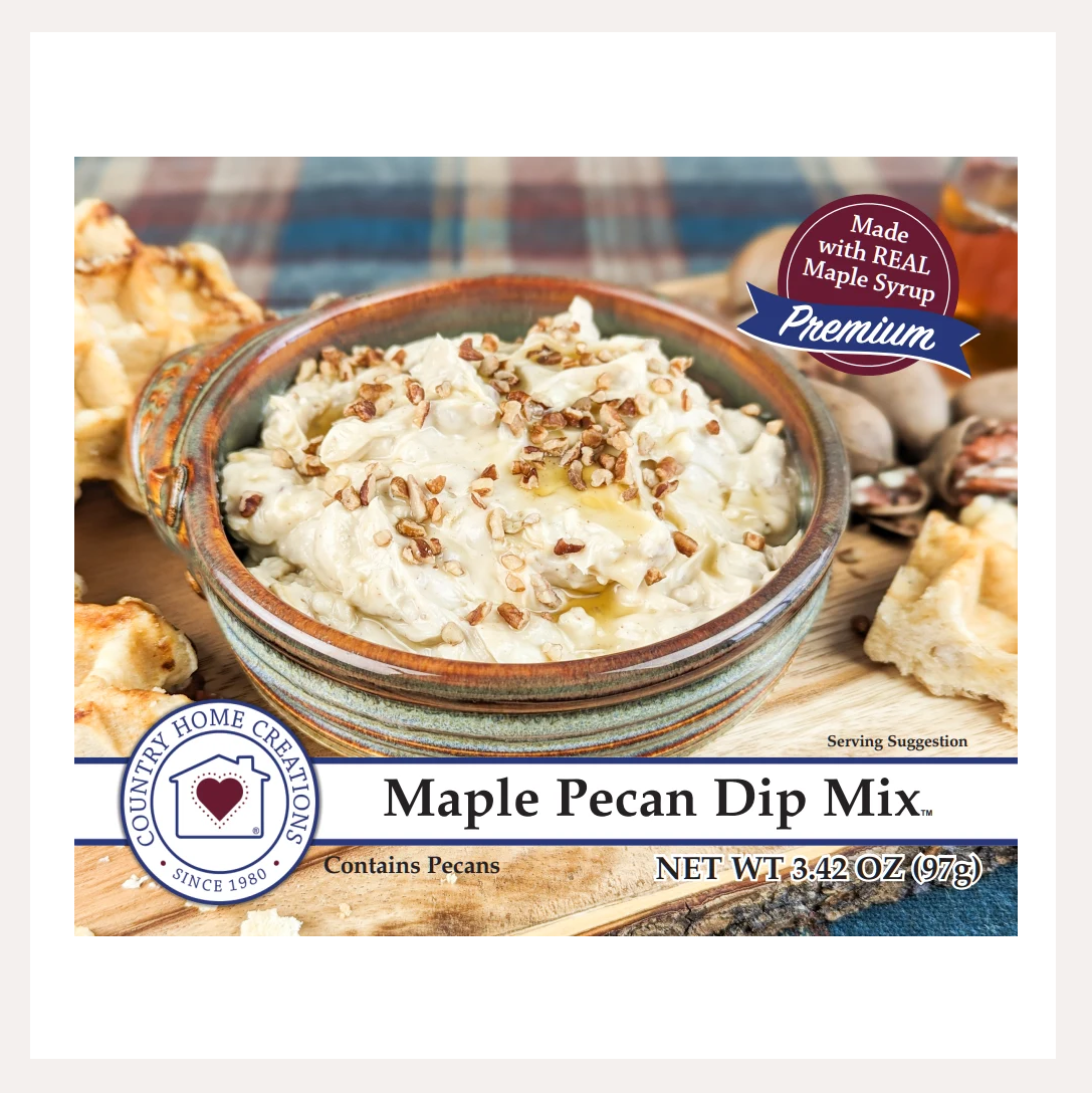 Maple Pecan Dip Mix | Country Home Creations