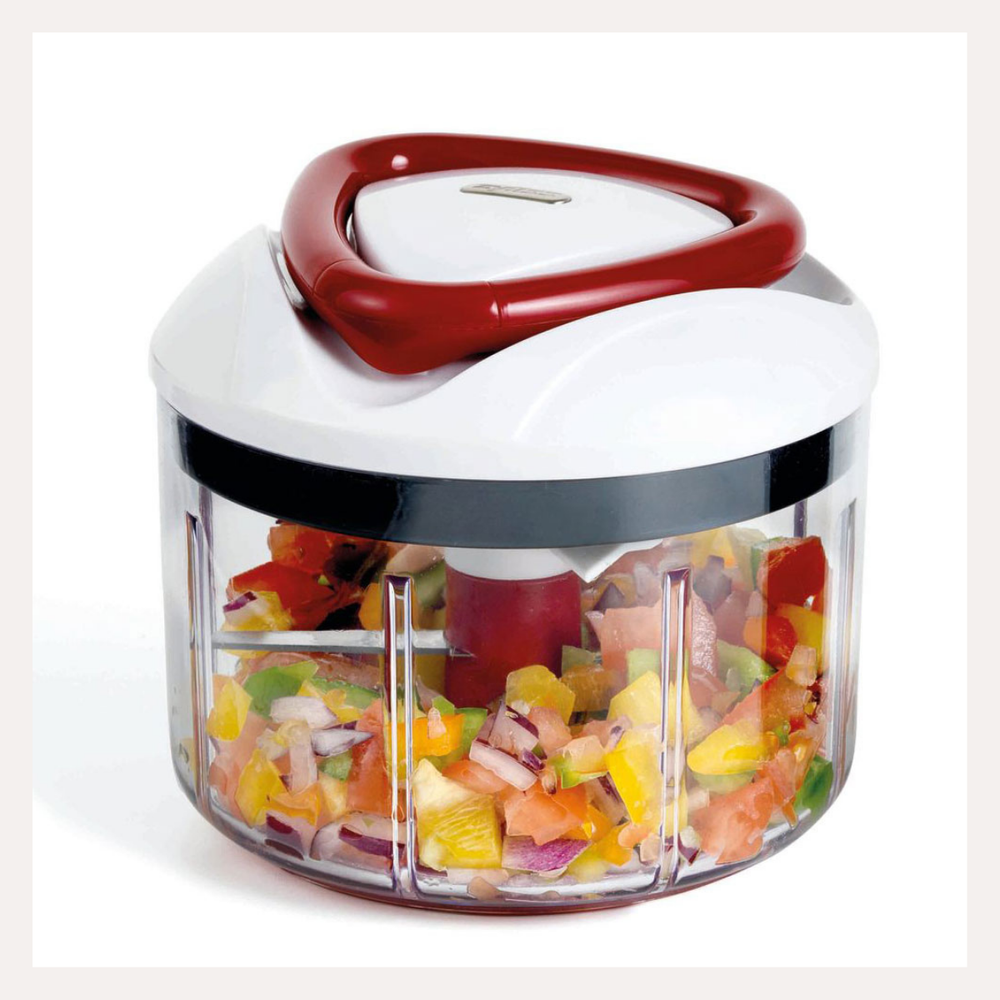 Product Review & Recipe: Zyliss Smart Clean Food Chopper & Crab