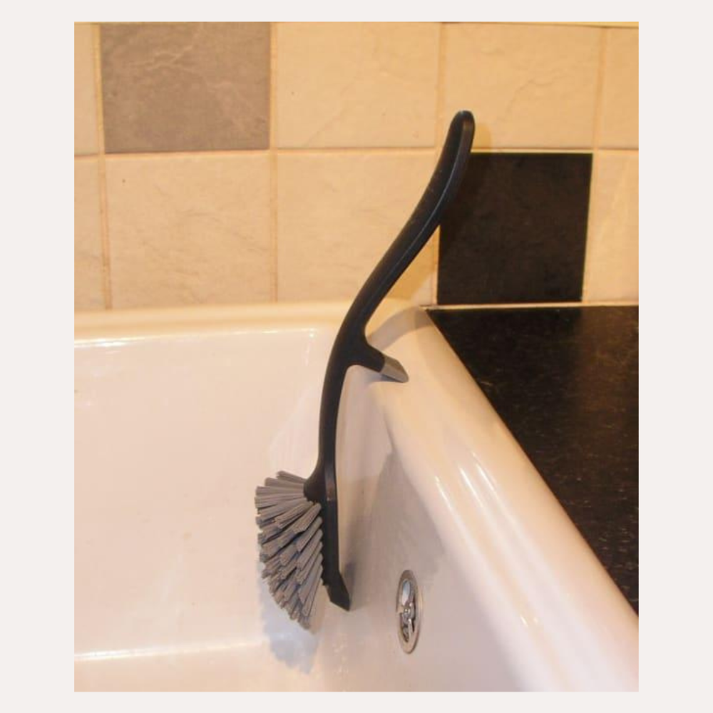 Joseph Joseph Edge Dish Brush with Integrated Sink Rest — The
