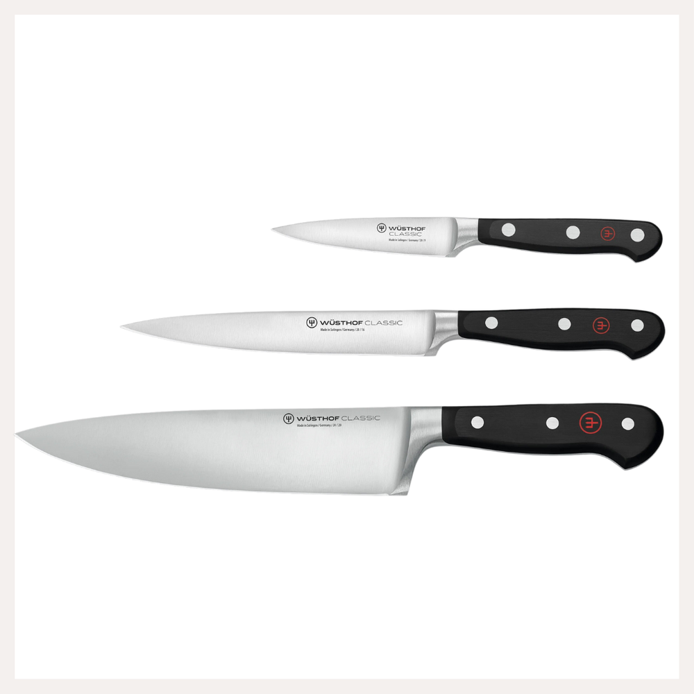 Avanta Fine Edge Steak Knife 4pc Set / Pom + sett – One Mercantile