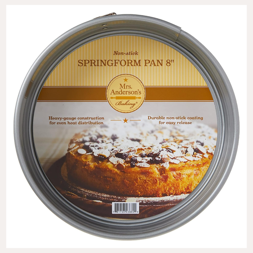Mrs. Anderson's Non-Stick 8 Inch Springform Pan — The Grateful Gourmet