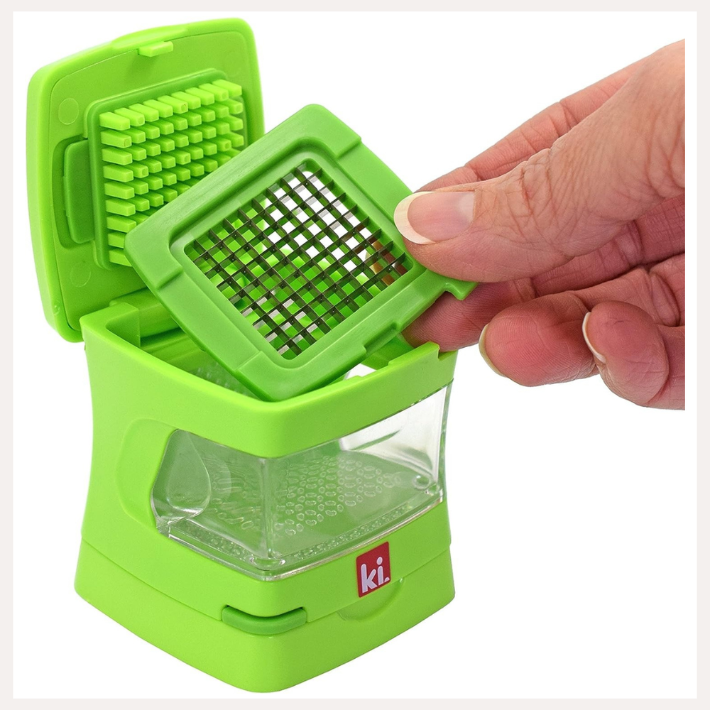 Joie Garlic Dicer with Stainless Steel Blades — The Grateful Gourmet