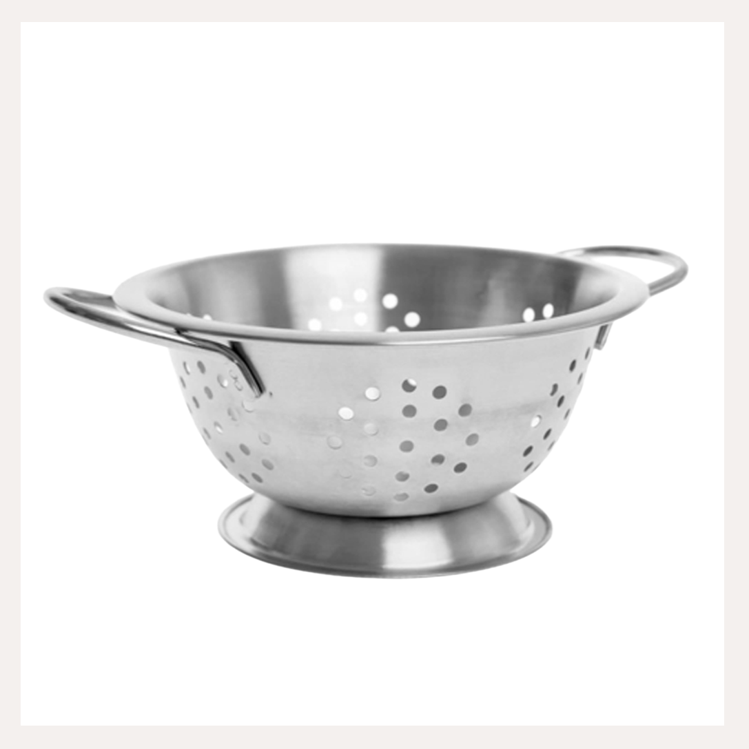 Mini Stainless Steel Colander, 3/4 qt.