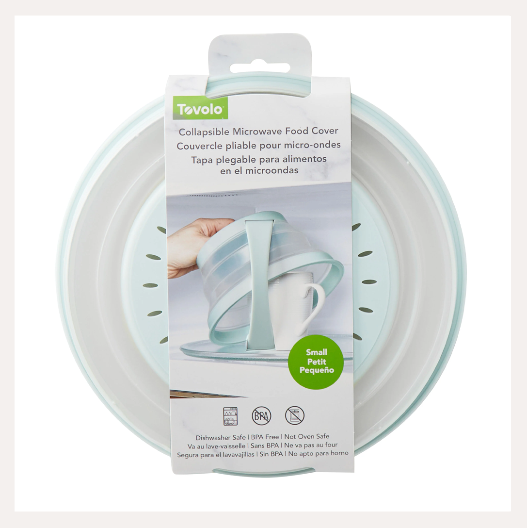 Small Collapsible Microwave Food Cover
