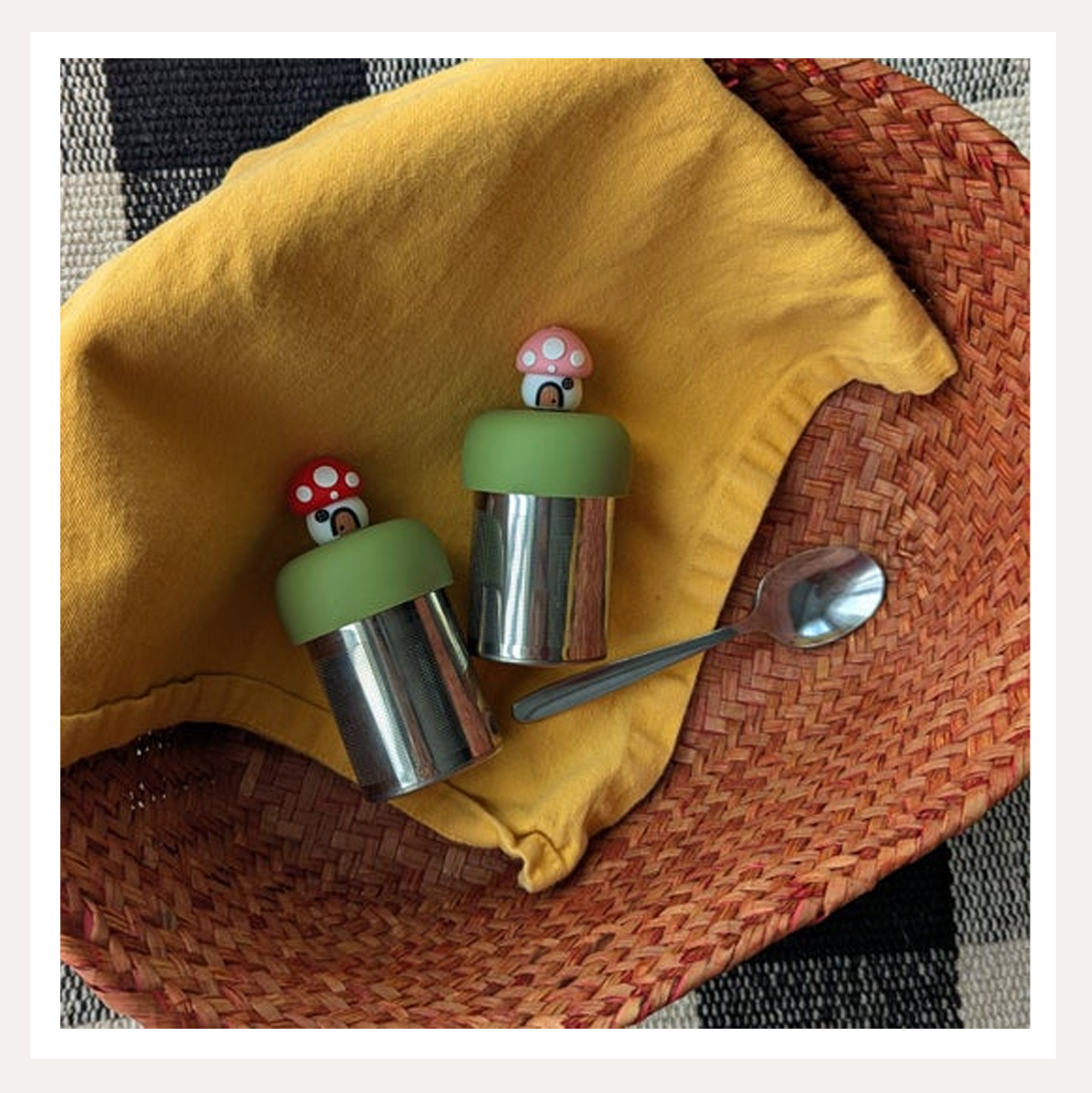 Mushroom Cottage Tea Infuser