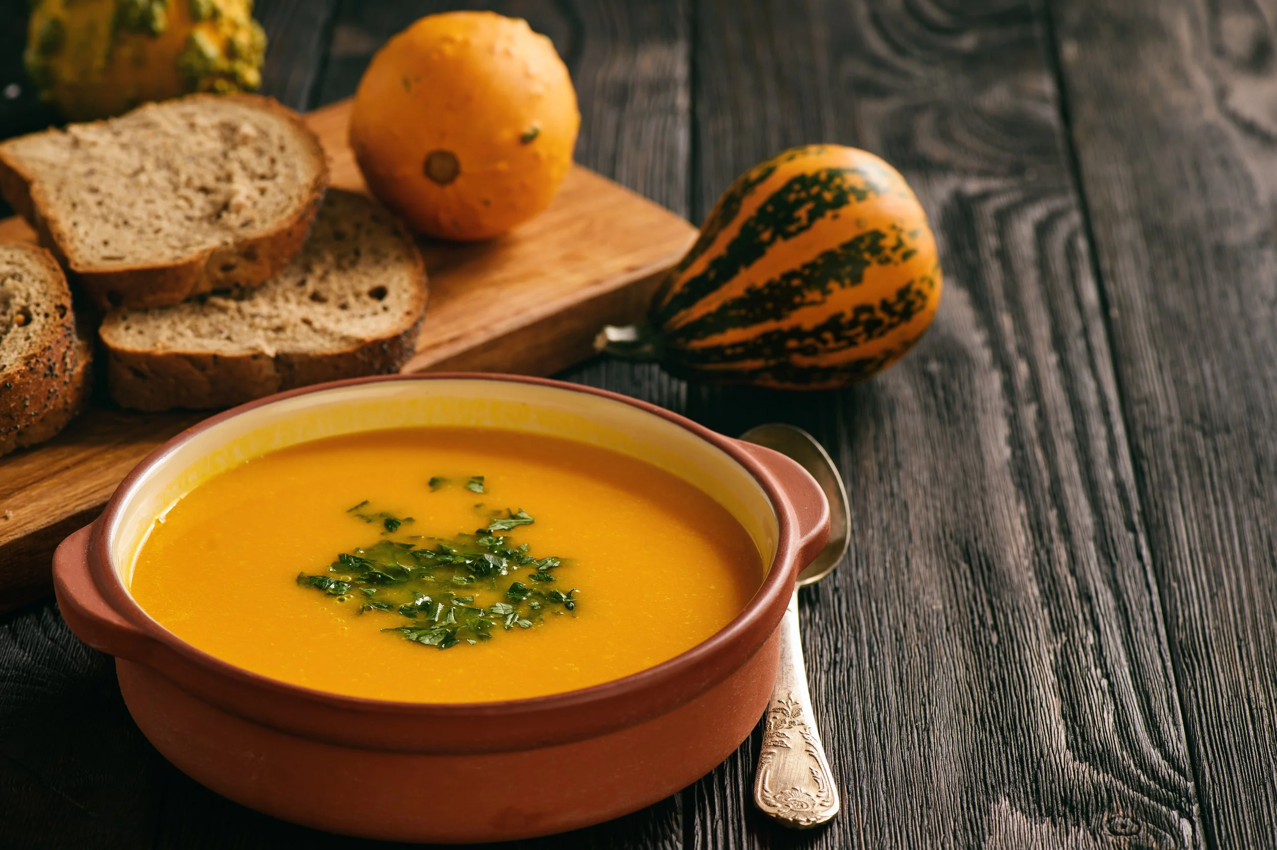 You Can’t Go Wrong with Soup and Bread for those Chilly Nights