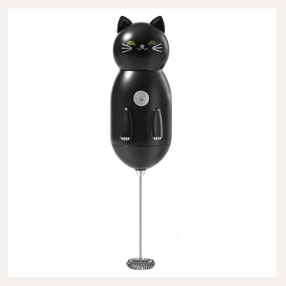 Black Cat Milk Frother | Zulay