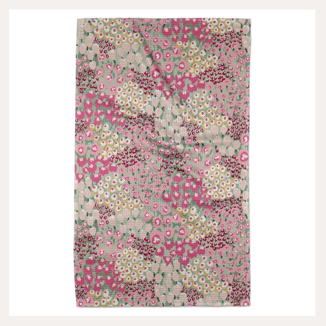 Bloomed for Spring Tea Towel | Geometry House