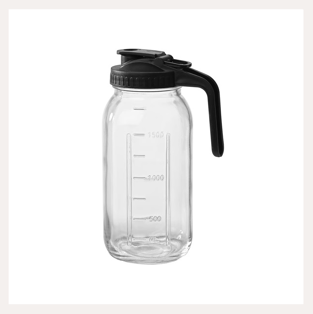 Mason Jar Pitcher, 64 oz.