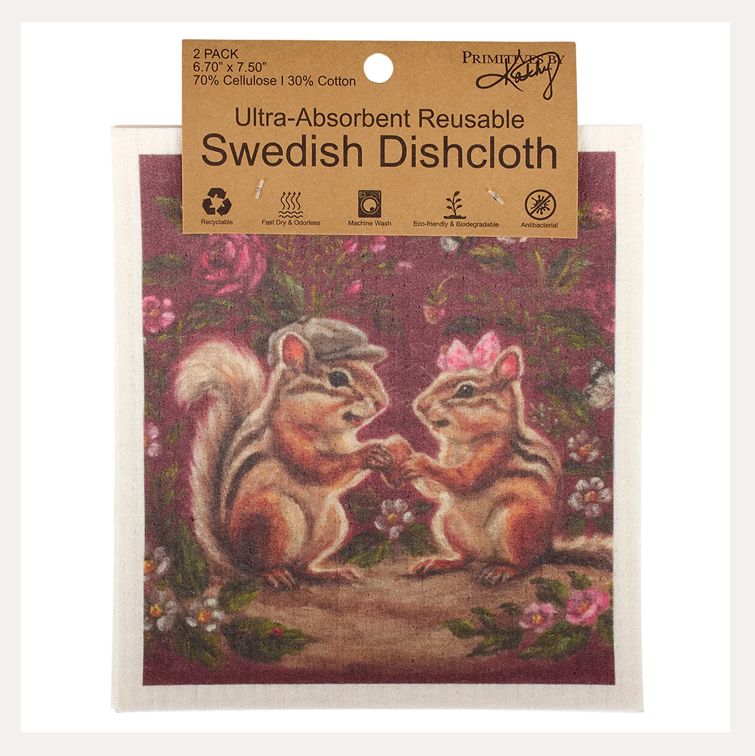Garden Love Swedish Dishcloth Set