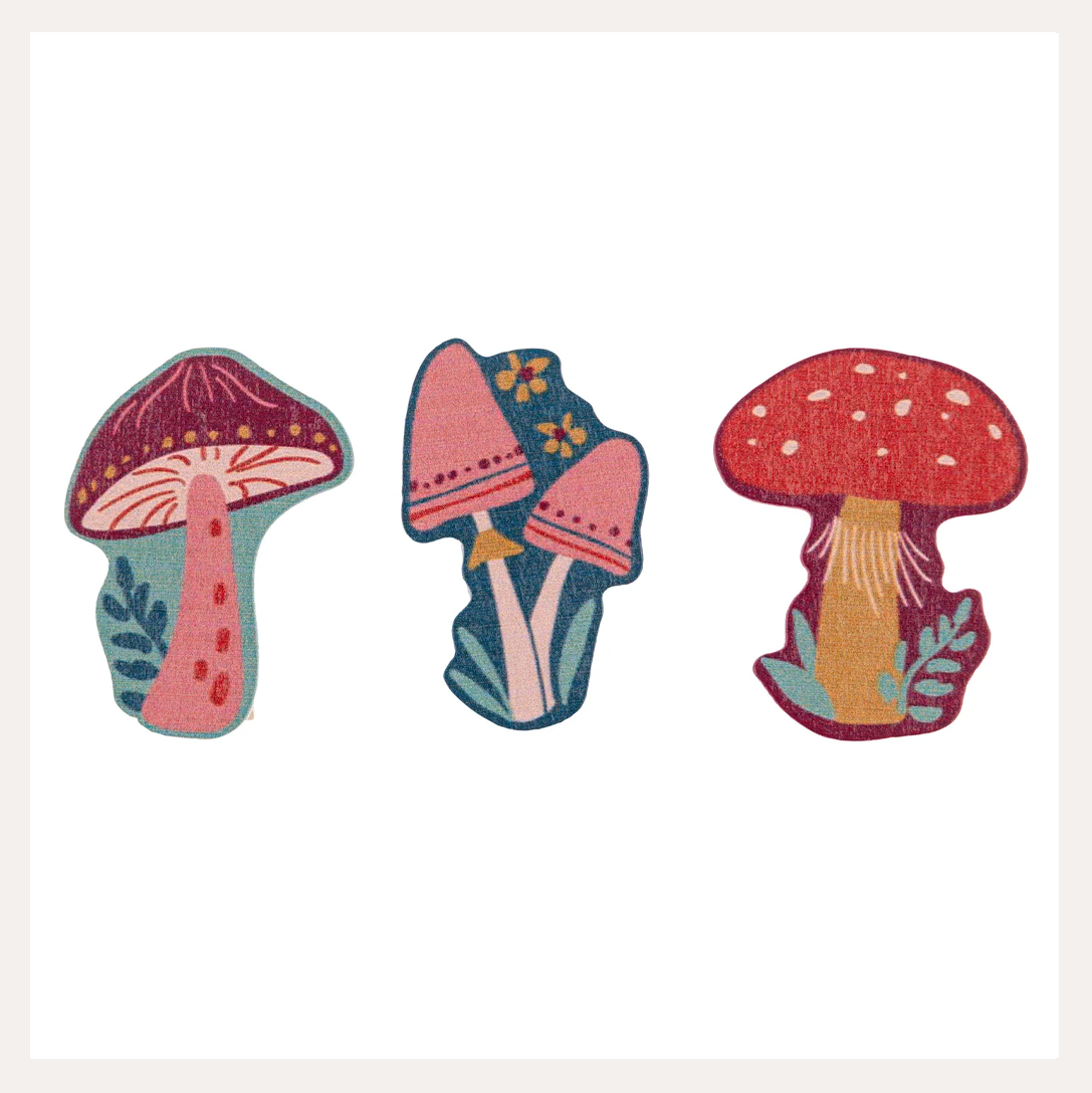 Mushroom Magnetic Chip Clips | Karma