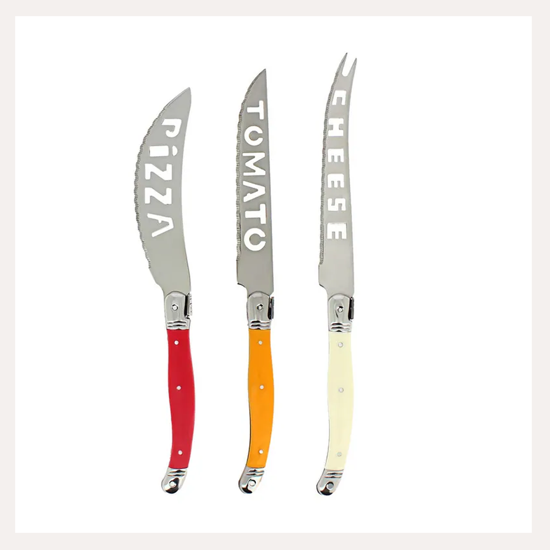 Laguiole Pizza, Tomato & Cheese Knife Set